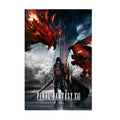 Final Fantasy XVI Poster ‚Äî Key Art Print | FFXVI Square Enix Wall Art