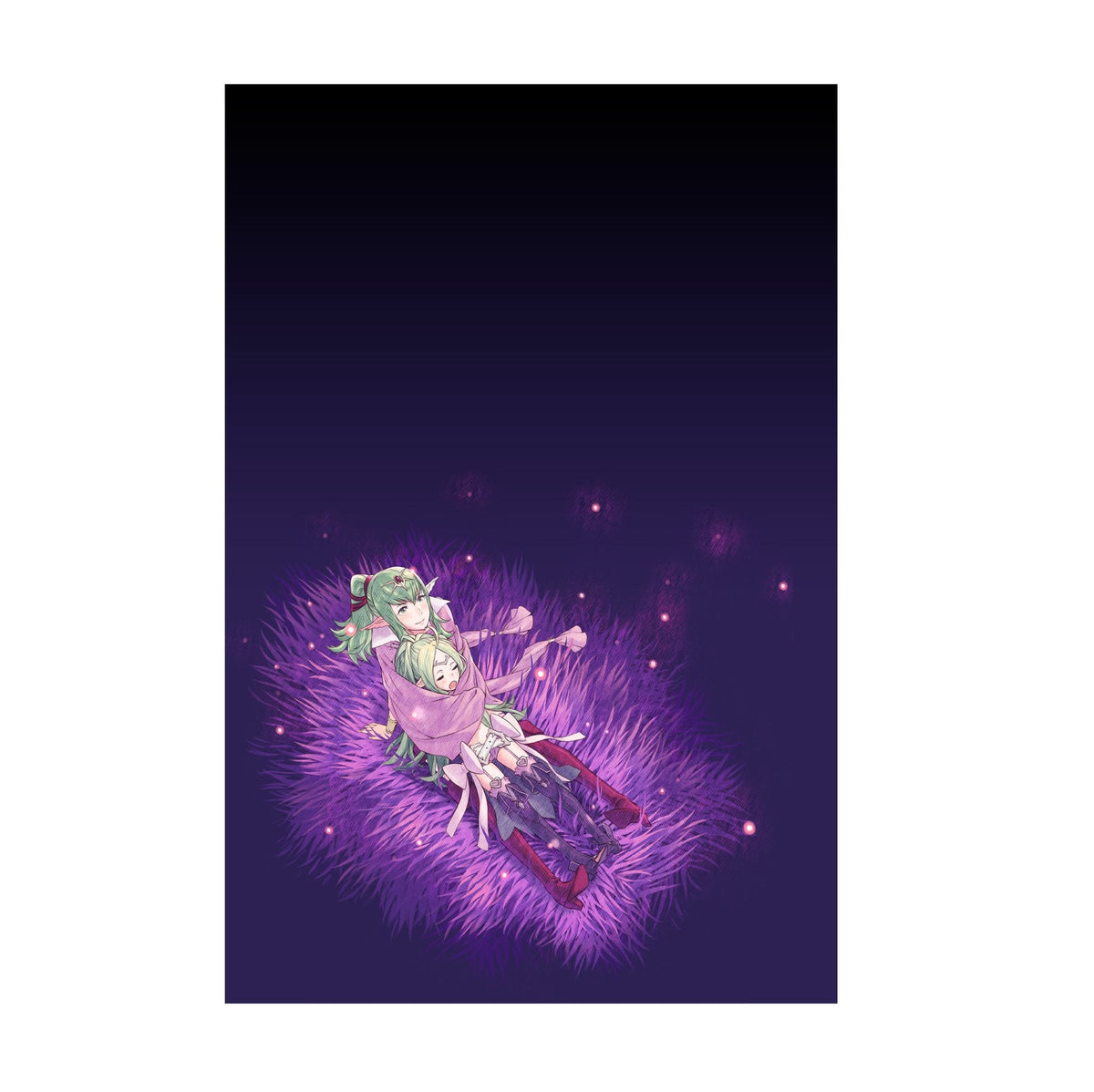 Fire Emblem Awakening Poster ‚Äî Tiki and Nowi Art Print | Nintendo Strategy RPG Wall Art
