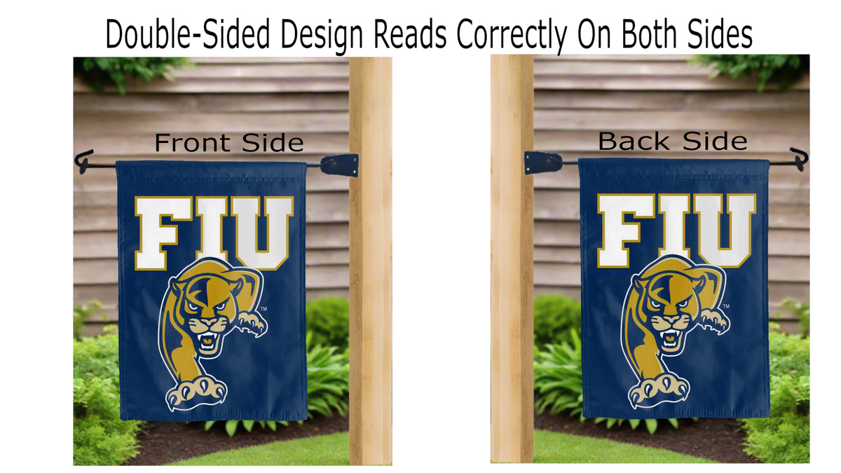 Florida International University- FIU Panthers Garden Flag