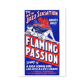Flaming Passion ‚Äî Vintage 1930 Movie Poster | Exploitation Wall Art