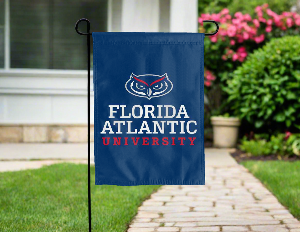 Florida Atlantic University Garden Flag