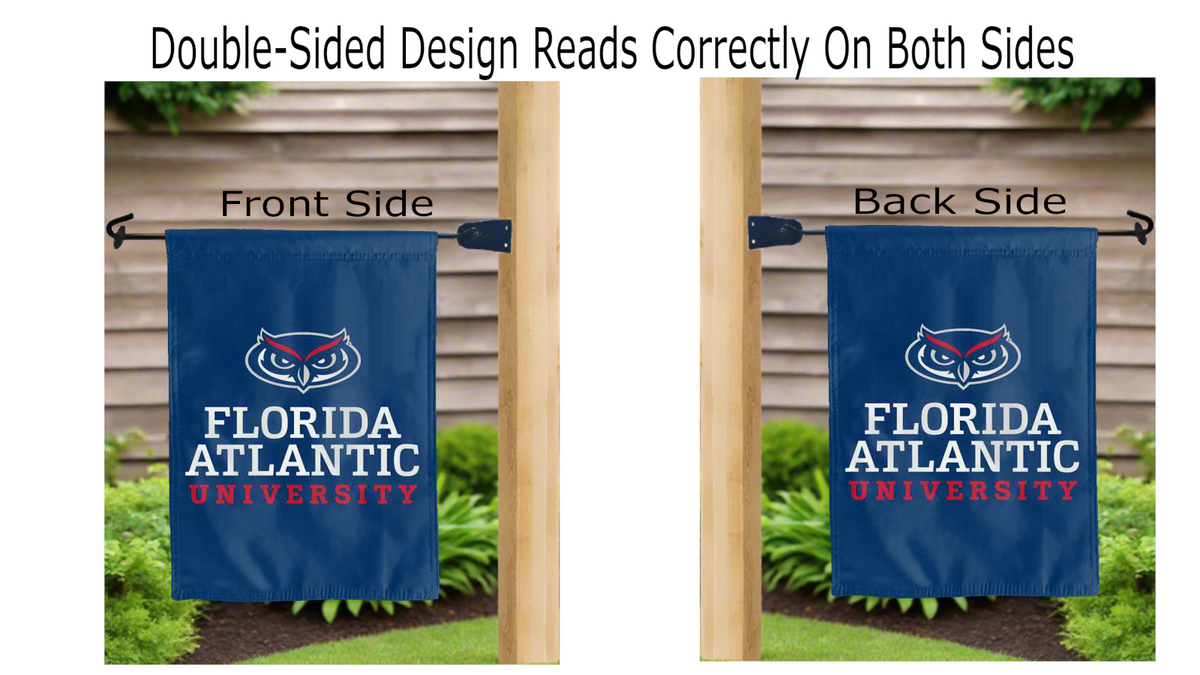 Florida Atlantic University Garden Flag