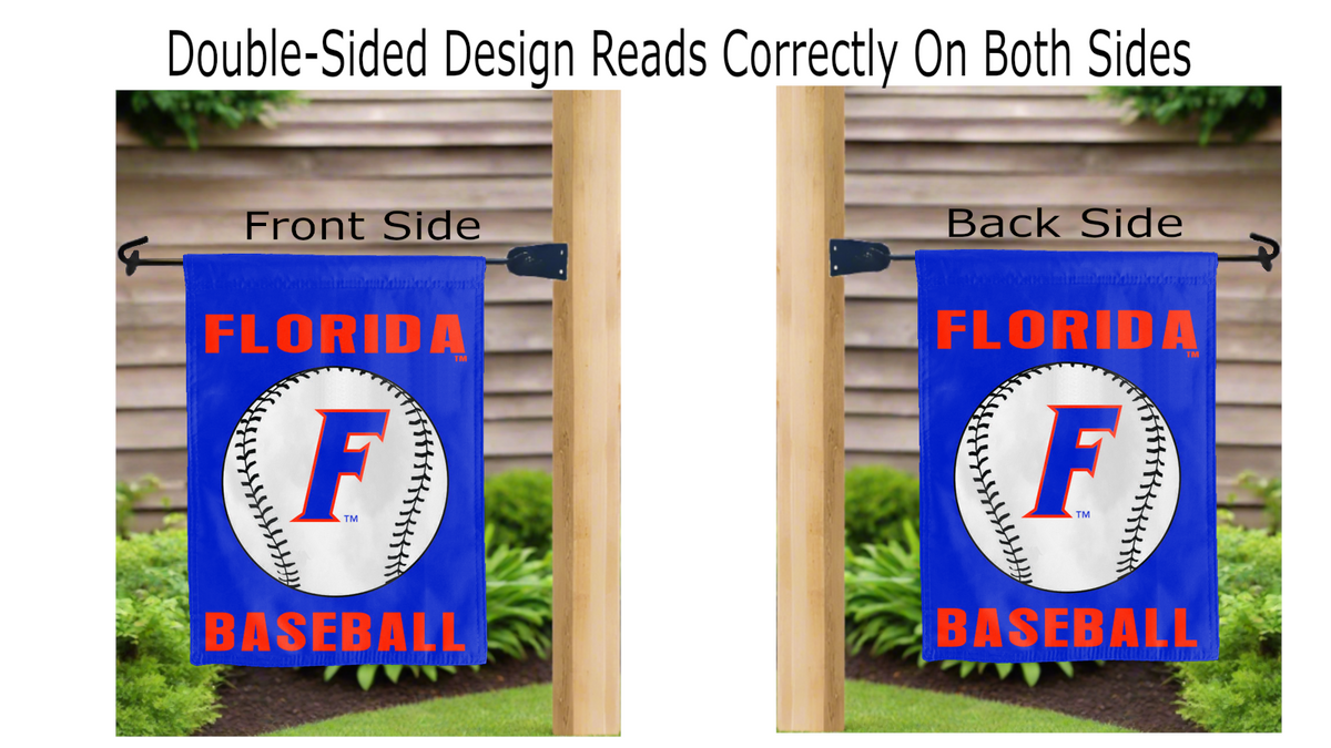 University of Florida - Baseball Double Sided Garden Flag