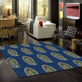 Alligator Pattern Rug Ideal for Modern Living Ro...