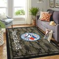 Toronto Jays Rug Ð Camo Sports Area for Fa...