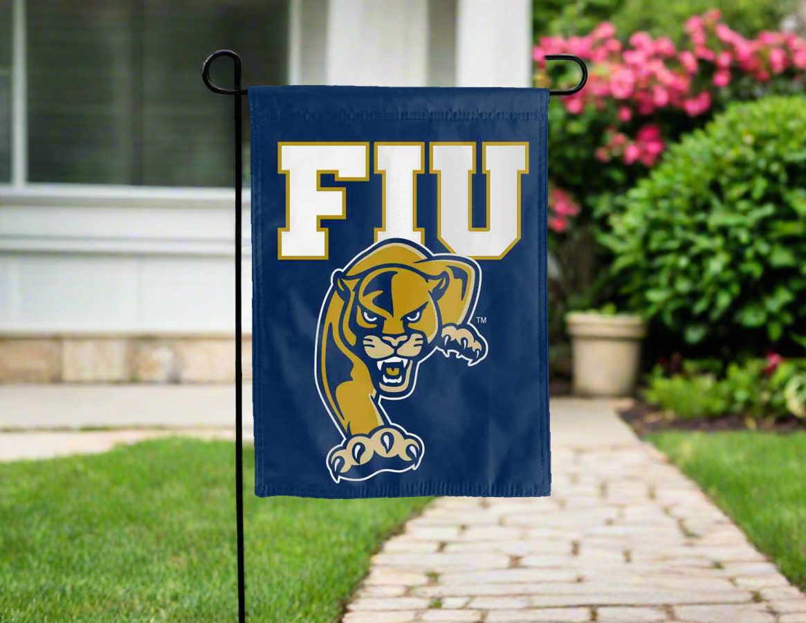 Florida International University- FIU Panthers Garden Flag