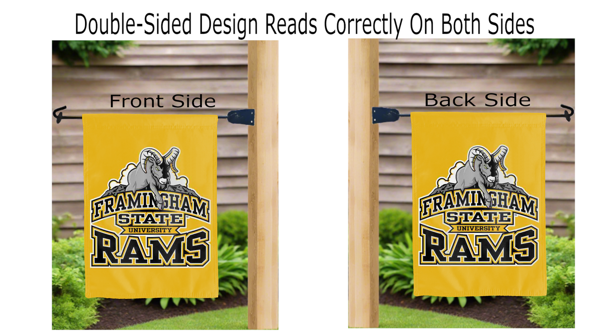 Framingham State University - Rams Garden Flag