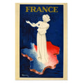 France ‚Äî Marianne ‚Äî Vintage 1930s Travel Poster | France Wall Art