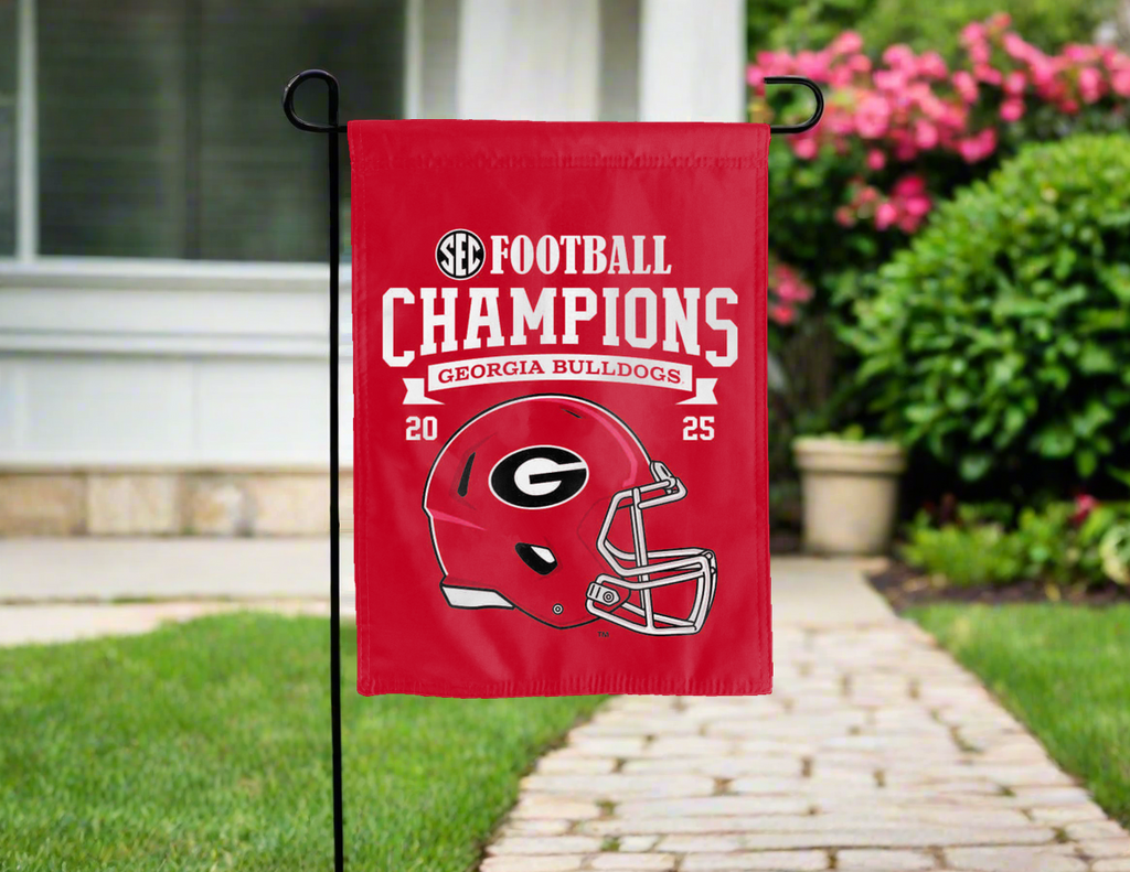 Georgia SEC Football Conference Champions Garden Flag
