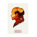 Game of Thrones Poster ‚Äî Silhouette Art Print | HBO Fantasy TV Wall Art