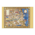 Gangland Chicago 1931 Map Poster ‚Äî Hysterical Chicago Map Print | Vintage Map Wall Art