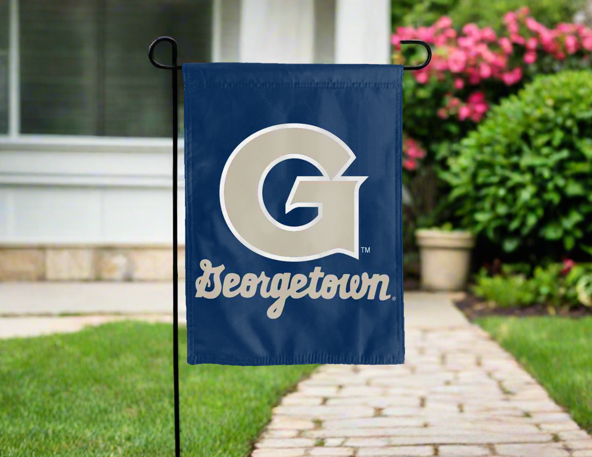 Georgetown University Double Sided Garden Flag