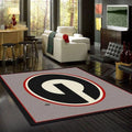 Modern Area Rug Bold Circular Design for Living ...