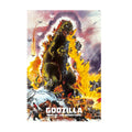 Godzilla, King of the Monsters! (1956) Movie Poster ‚Äî Illustrated Art Print | Kaiju Wall Art