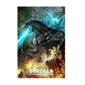 Godzilla Millennium Era Movie Poster ‚Äî Collection Art Print | Kaiju Wall Art