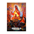 Godzilla vs. Destoroyah (1995) Movie Poster ‚Äî Key Art Print | Kaiju Wall Art
