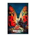 Godzilla vs. Mothra (1992) Movie Poster ‚Äî Key Art Print | Kaiju Wall Art