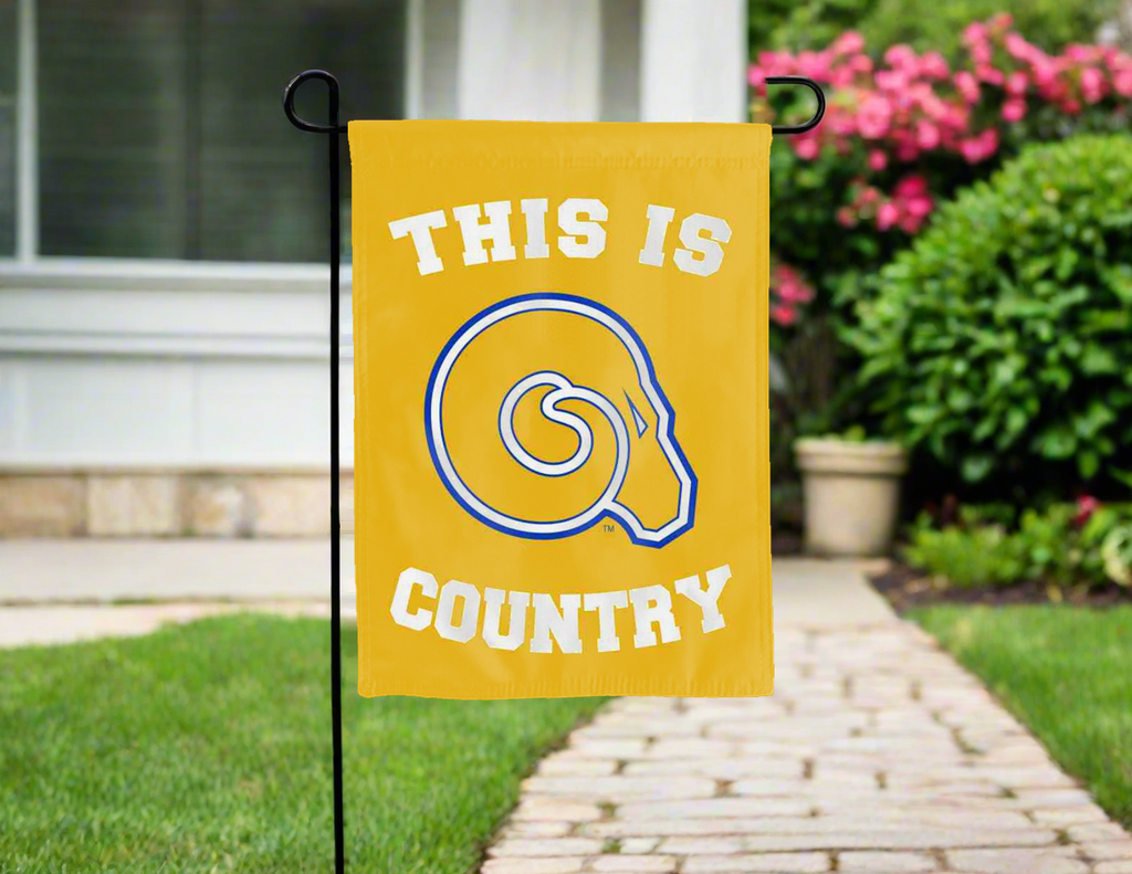 Albany State University - This Is Albany State University Golden Rams Country Garden Flag