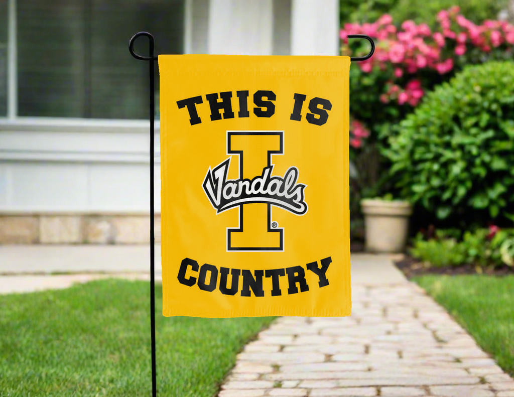 This Is Vandals Country Gold Double Sided Garden Flag