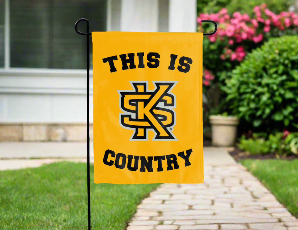 Kennesaw State - This Is Kennesaw State University Country Garden Flag