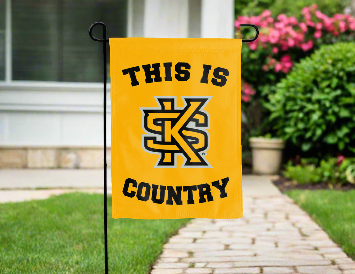 Kennesaw State - This Is Kennesaw State University Country Garden Flag