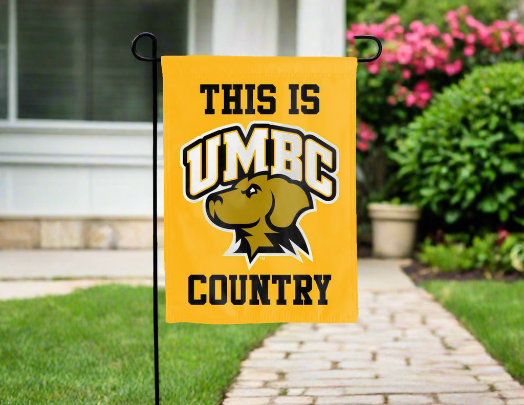 Maryland Baltimore County (UMBC) - This Is UMBC Country Garden Flag
