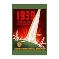 Golden Gate International Exposition 1939 ‚Äî Vintage 1939 Travel Poster | Exposition Wall Art