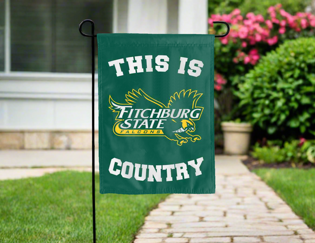Fitchburg State University - This Is Fitchburg State University Falcons Country Garden Flag