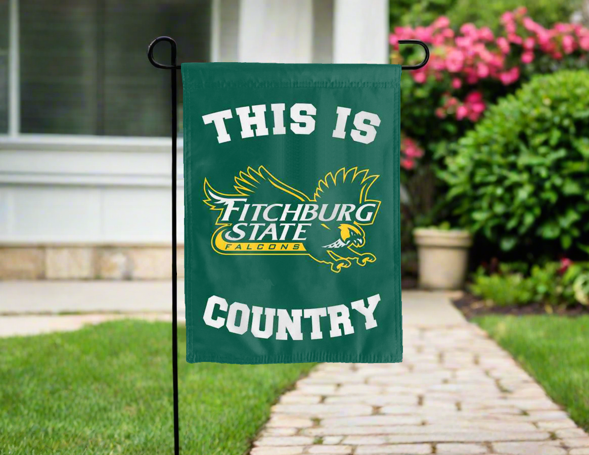 Fitchburg State University - This Is Fitchburg State University Falcons Country Garden Flag