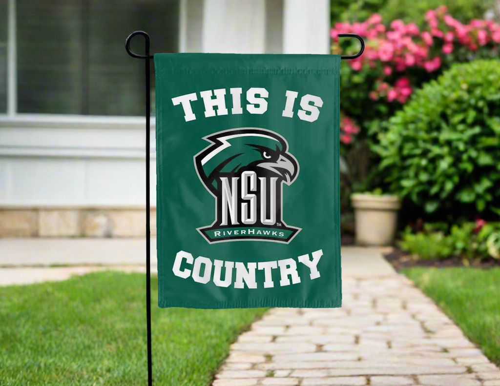 Northeastern State University - This Is NSU Riverhawks Country Garden Flag