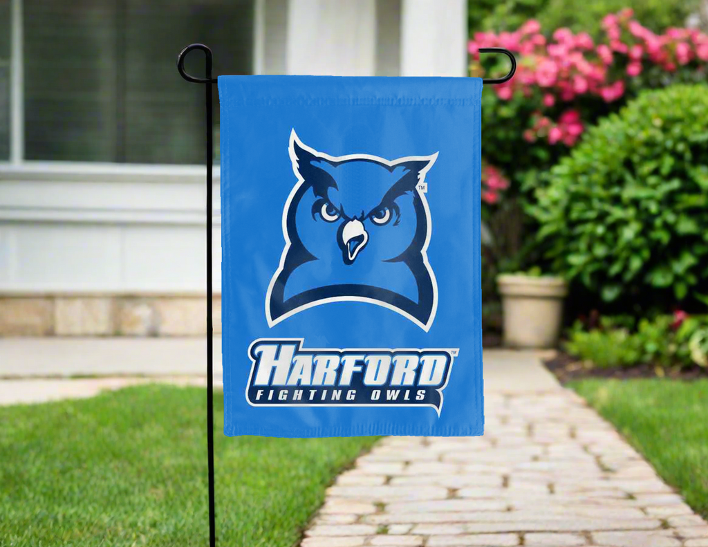 Harford Community College - Fighting Owls Garden Flag