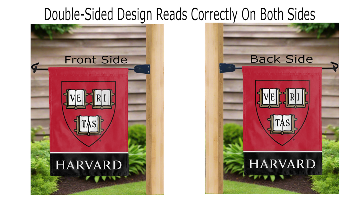 Harvard Garden Flag