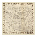 Hollywood Starland 1937 Map Poster ‚Äî Map of the Movie Stars Print | Vintage Map Wall Art