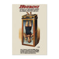 Houdini Chinese Water Torture Cell Poster ‚Äî 1912 Vintage Magic Show Print | Magician Wall Art