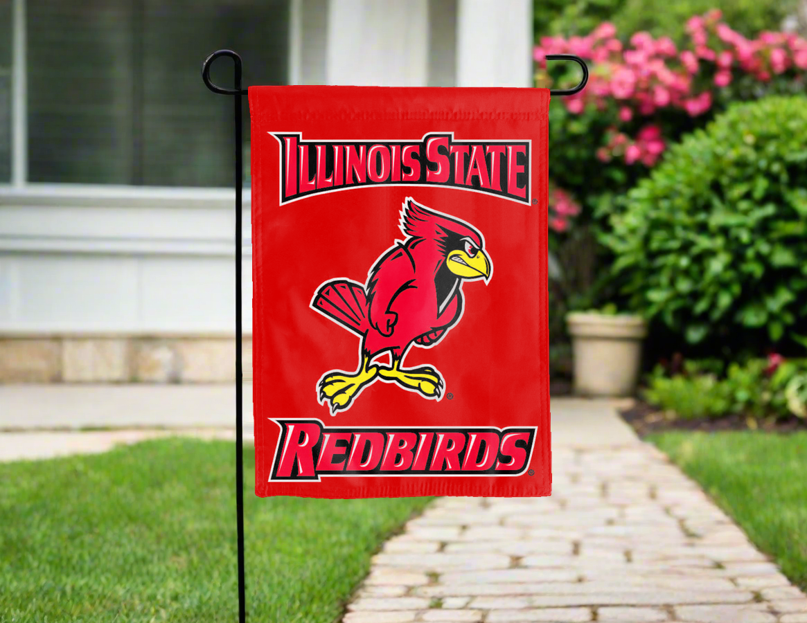 Illinois State University Redbirds Double Sided Garden Flag