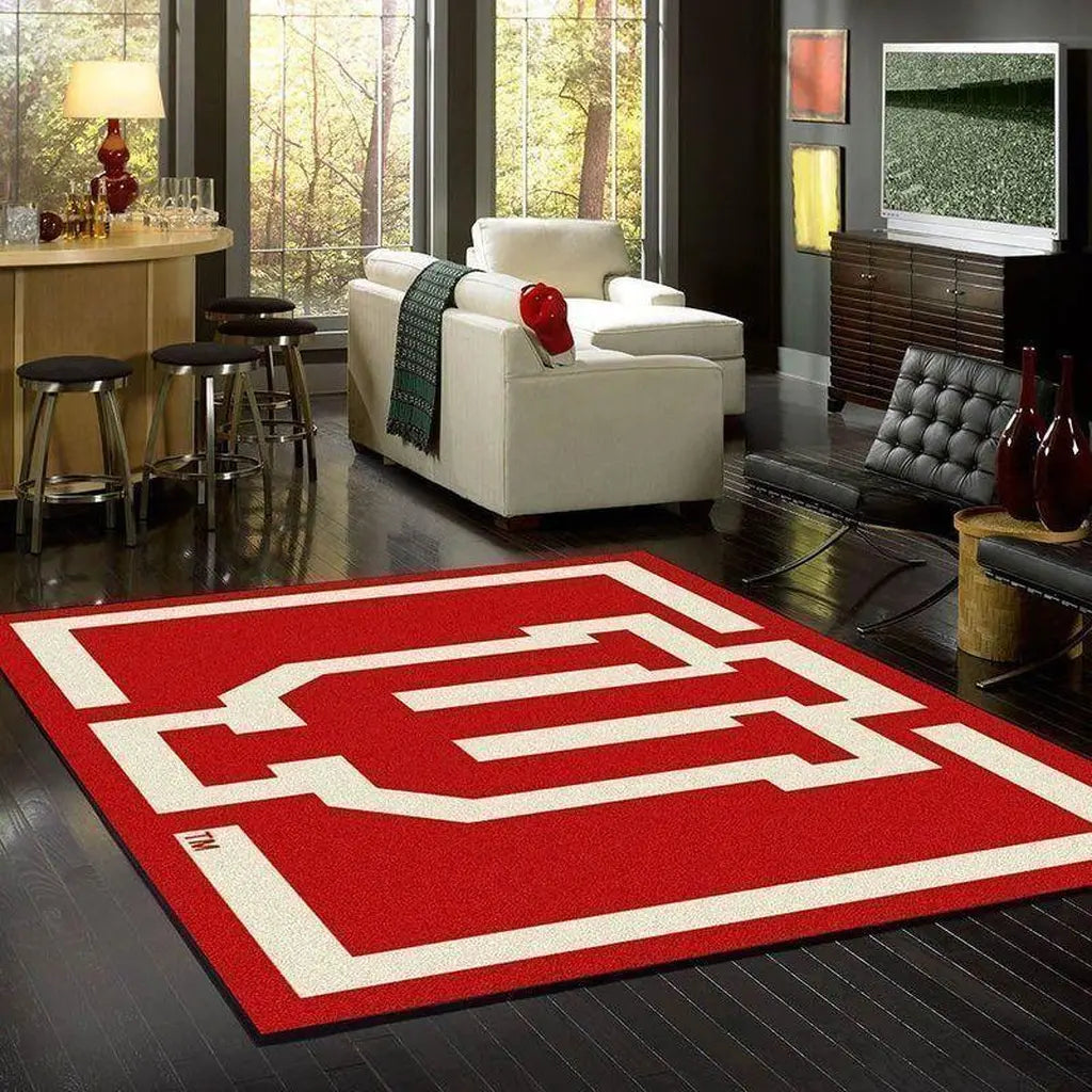Geometric Rug Modern Design for Living Room Deco...