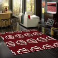 Patterned Rug for Stylish Modern Living Room Dec...