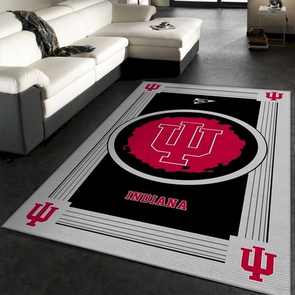 Indiana University Area Rug Perfect for Living R...