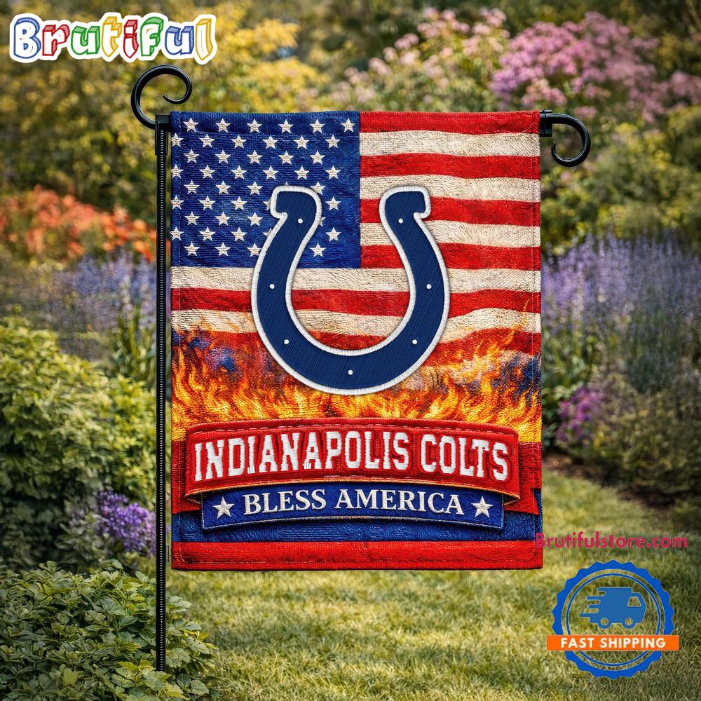 Indianapolis Colts NFL 250 Years Of America Freedom Flag