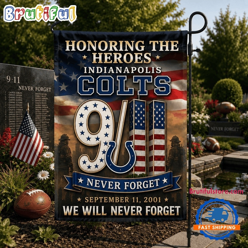 Indianapolis Colts NFL We Will Never Forget 9 11 Flag