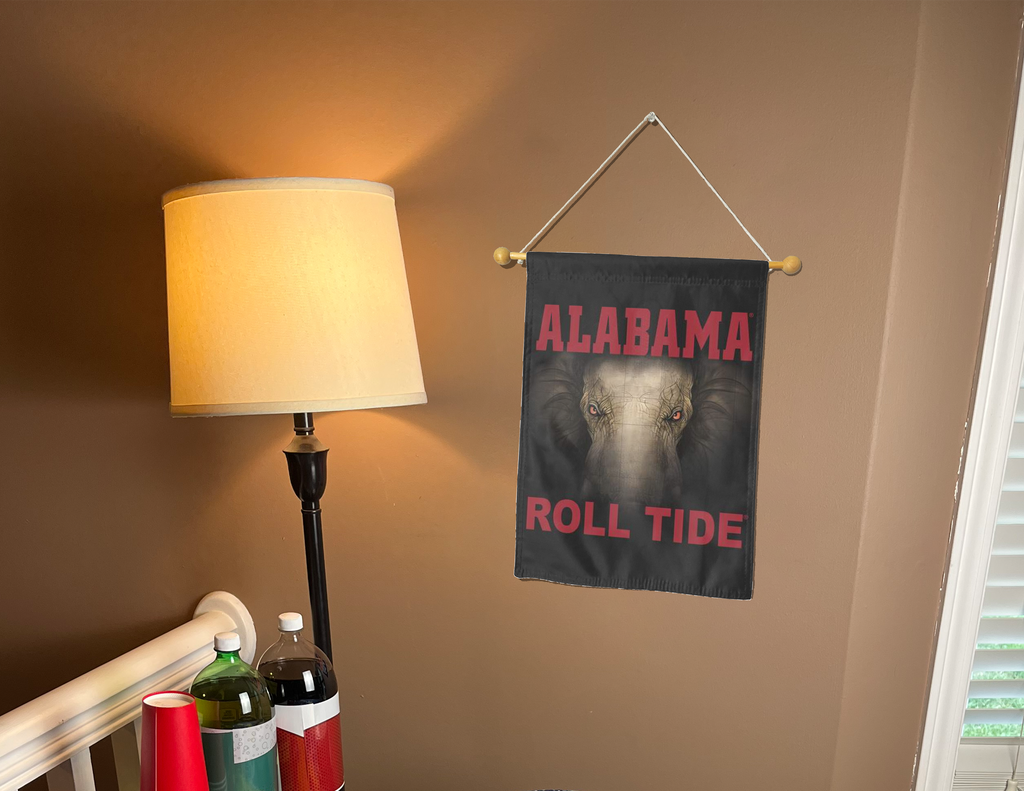 University of Alabama - Roll Tide Black Double Sided Garden Flag