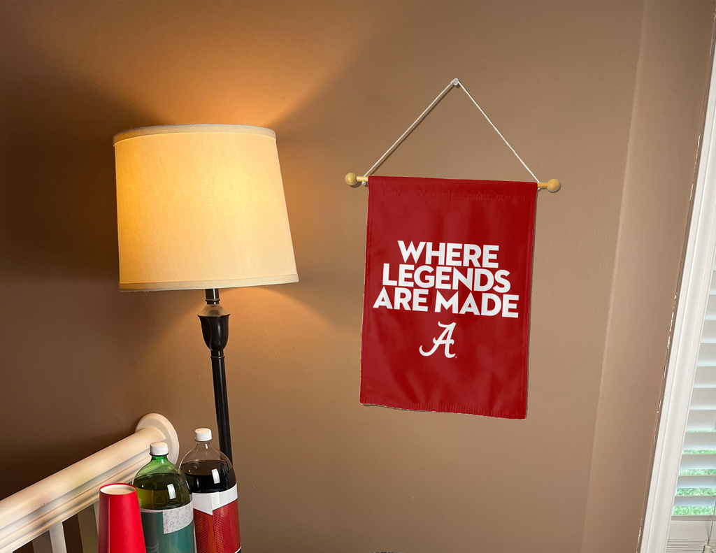 Alabama Where Legends Are Made Double Sided Garden Flag