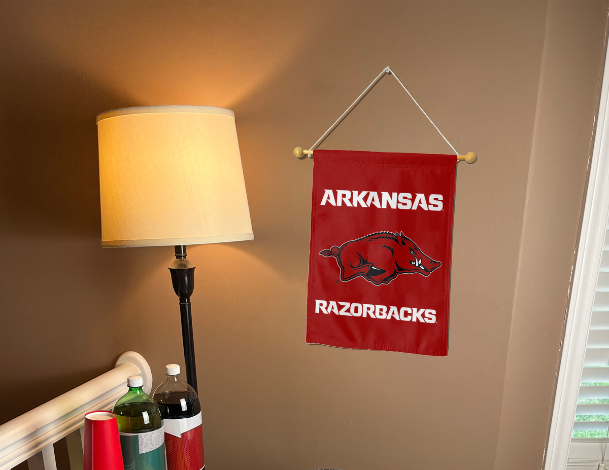 University of Arkansas - Razorbacks Double Sided Garden Flag