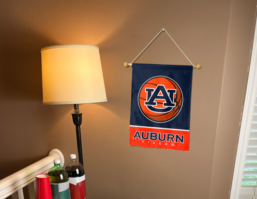 Auburn University Basketball Double Sided Garden Flag