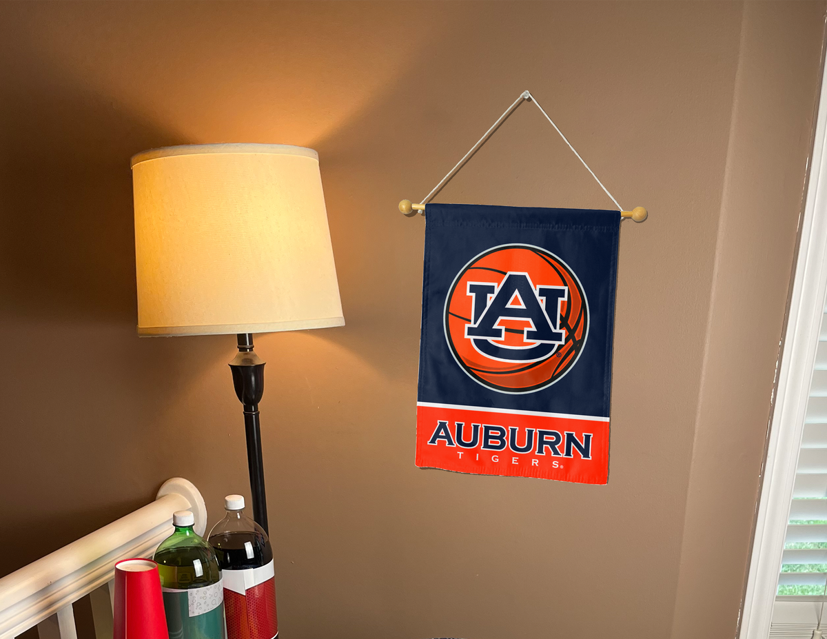 Auburn University Basketball Double Sided Garden Flag