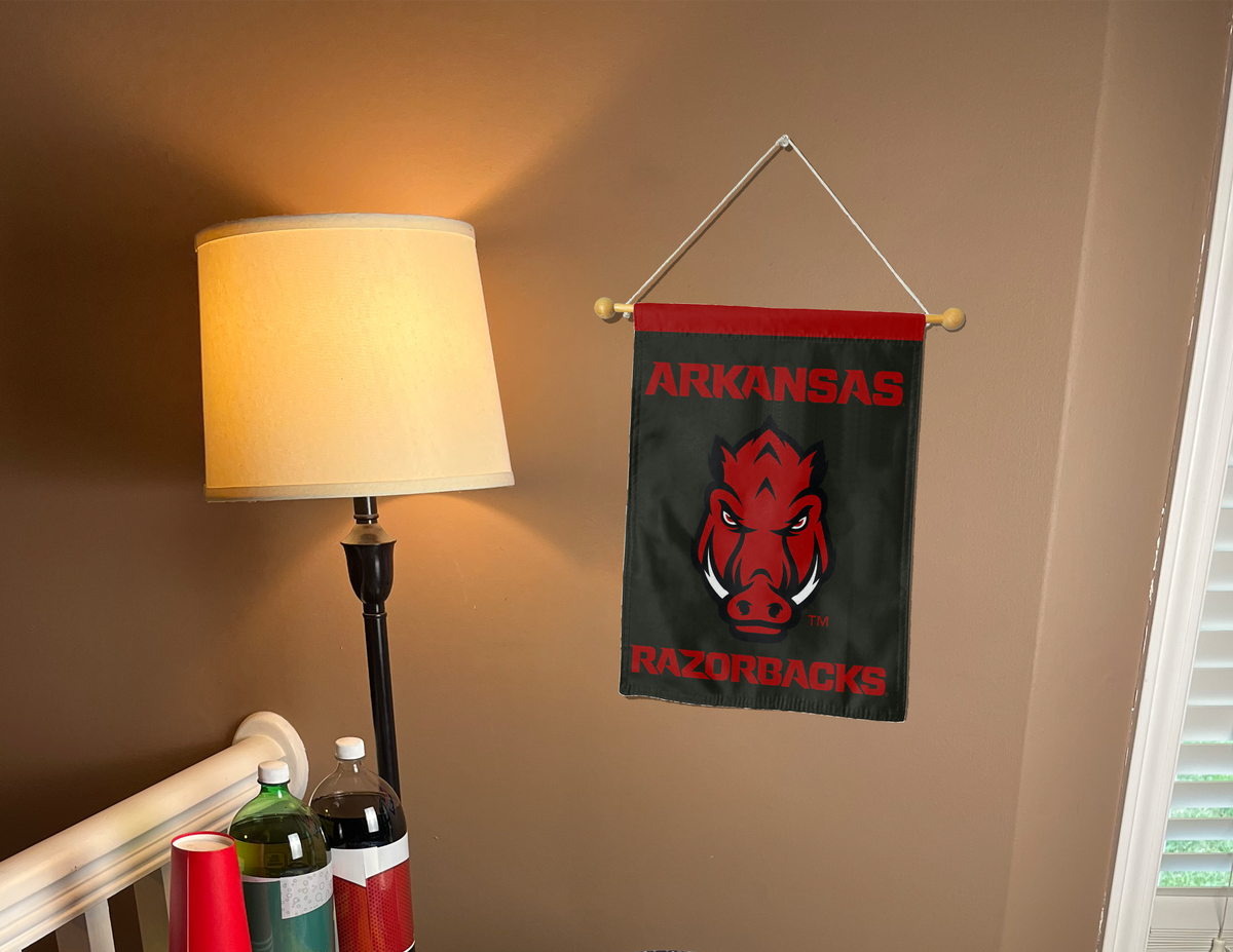 University of Arkansas - Razorbacks Double Sided Garden Flag
