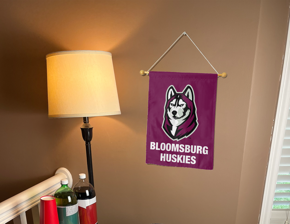 Bloomsburg University - Huskies Double Sided Garden Flag