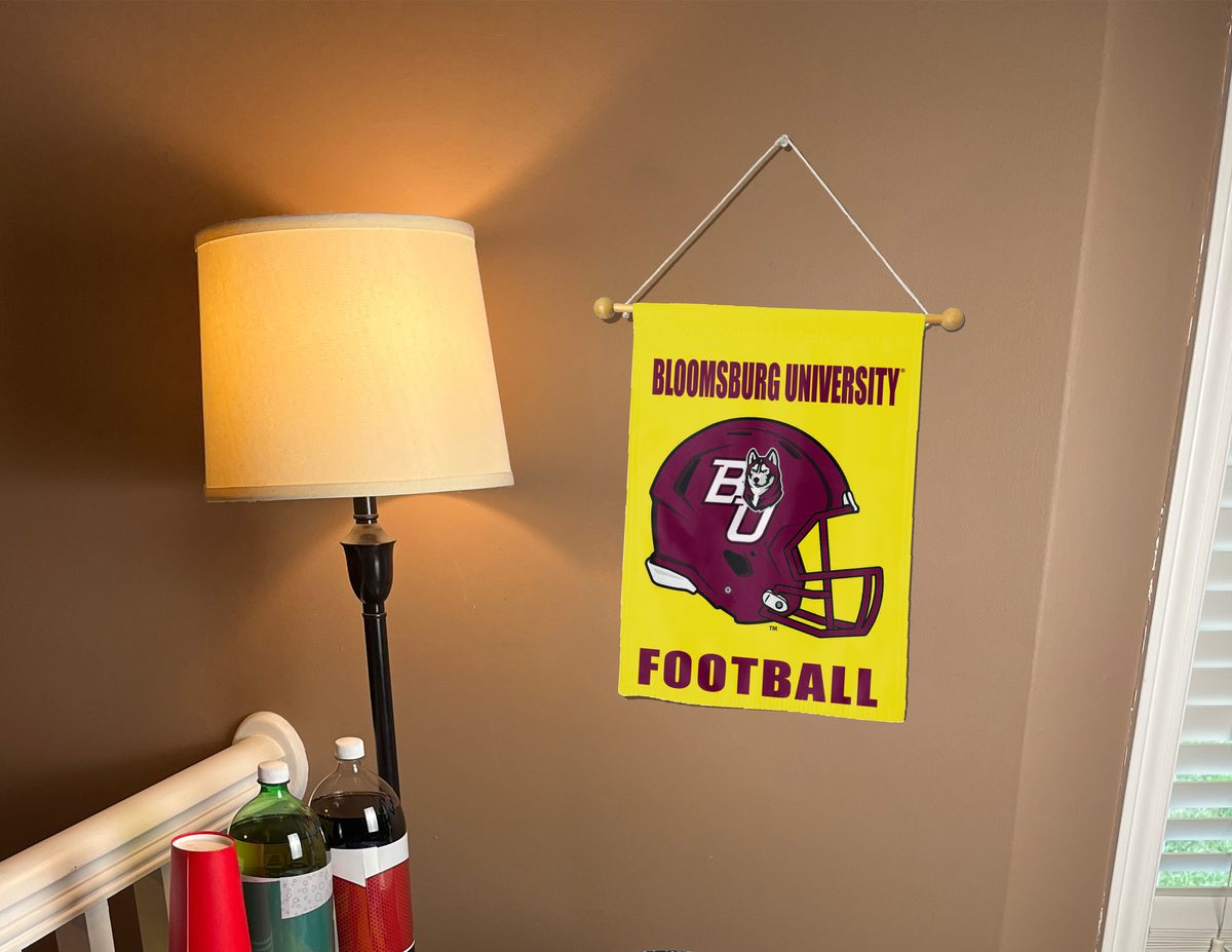 Bloomsburg University - Football Double Sided Garden Flag