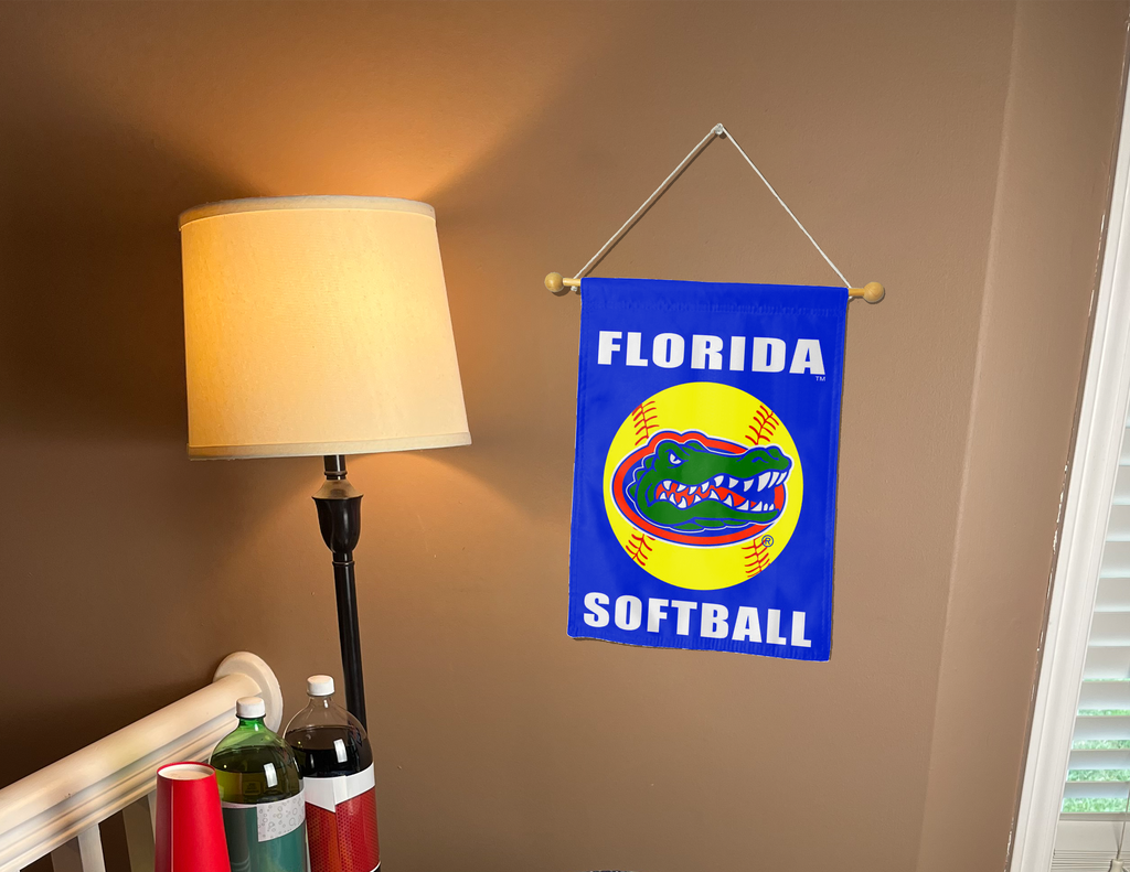University of Florida Gators Softball Double Sided Garden Flag