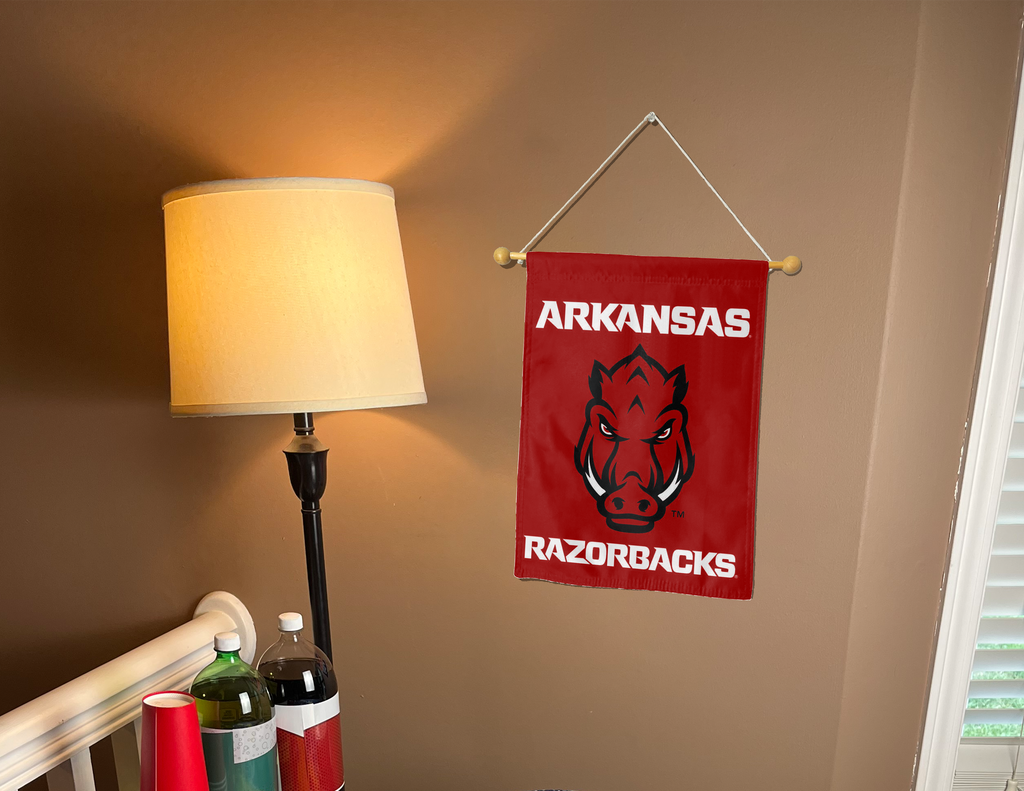 University of Arkansas - Razorbacks Double Sided Garden Flag